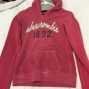 abercrombie pink sweater
