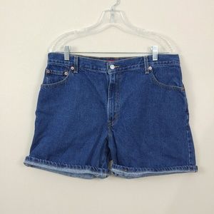 Levi's Classic Fit High Waist Shorts