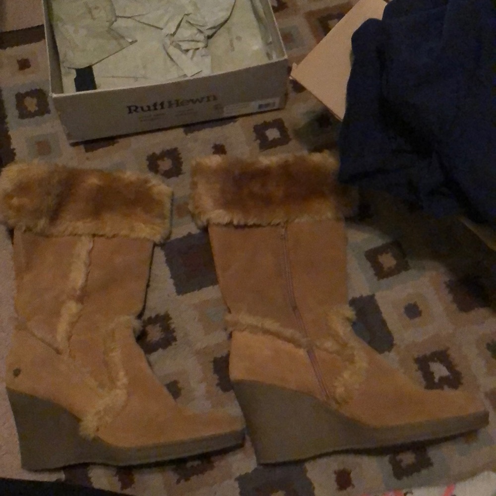 Brown boots