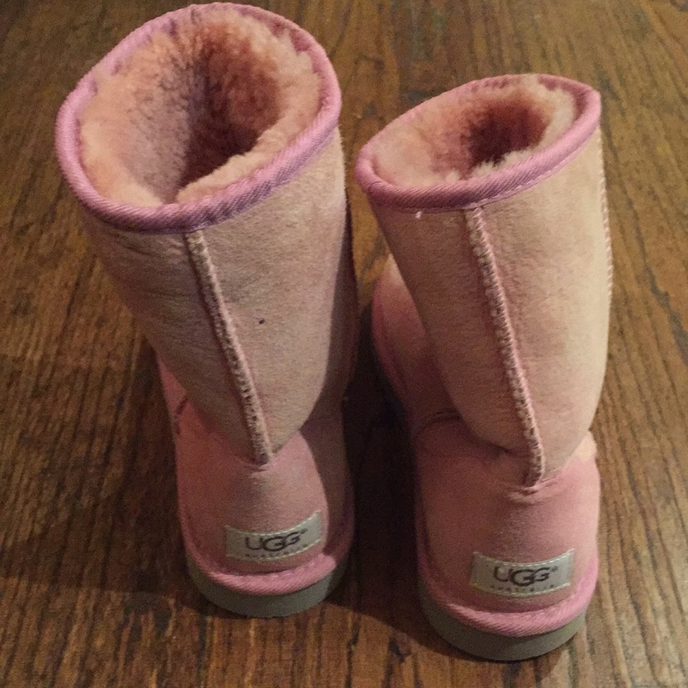 Pink ugg boots