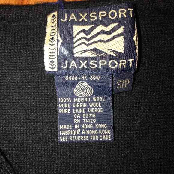 Men's 100% Merino wool black sweater vest