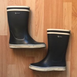 Aigle rain weatherproof sailing boots