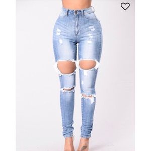 “Tear Up The Day” Jeans