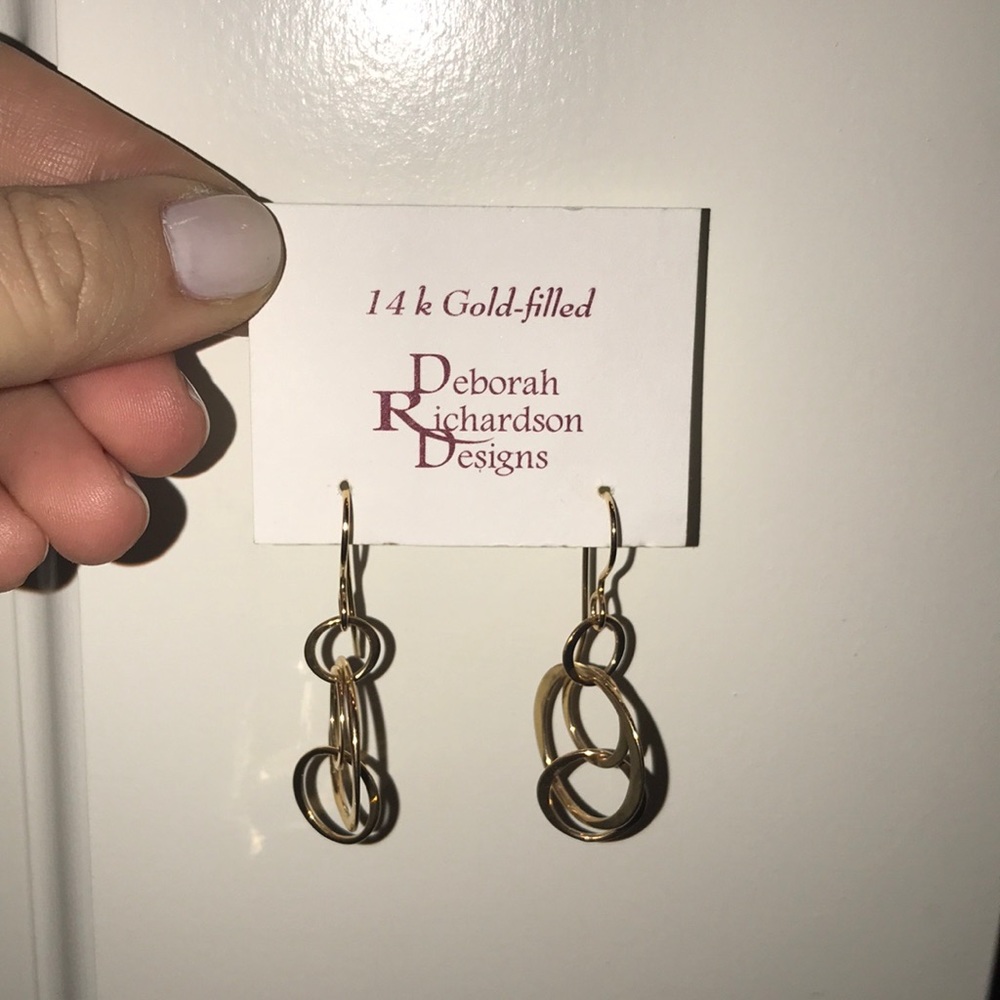 14 k gold filled earrings