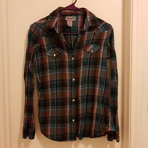 Wrangler flannel shirt