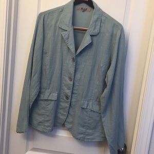 Flax brand linen blazer