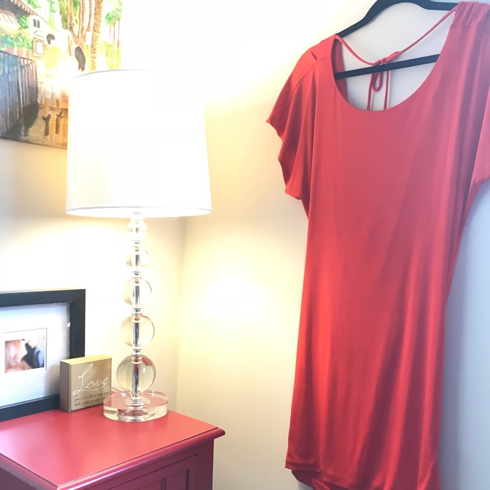 Marciano Guess Low Cowel Back Shift Dress