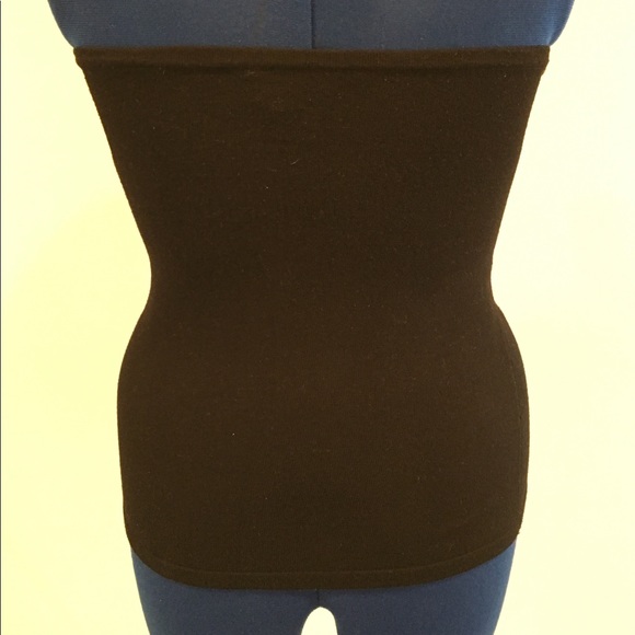 INC Strapless Sweater W/Tie Front Detail - Picture 3 of 4