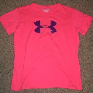 Girls Under armour shirt youth large