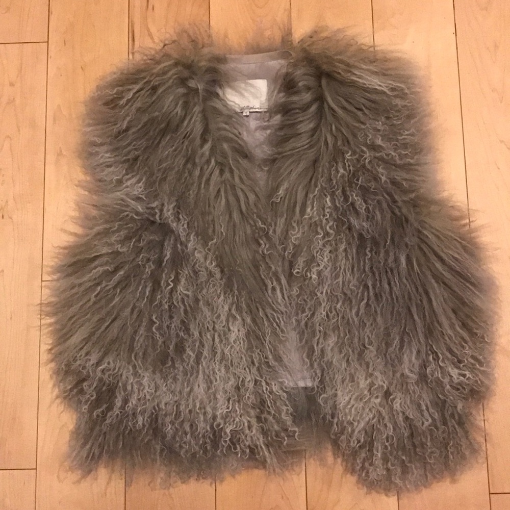 3.1 Phillip Lim Mongolian Lamb Vest