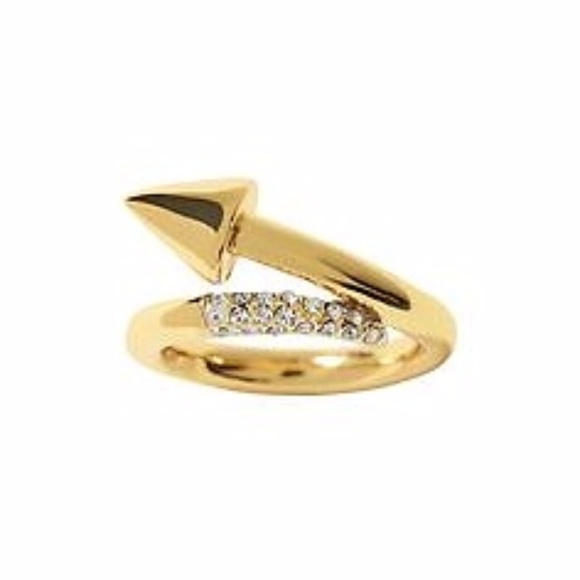 Banana Republic Jewelry - Banana Republic Sparkle Nail Ring