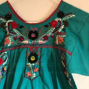 💕 Mexican Embroidery Dress