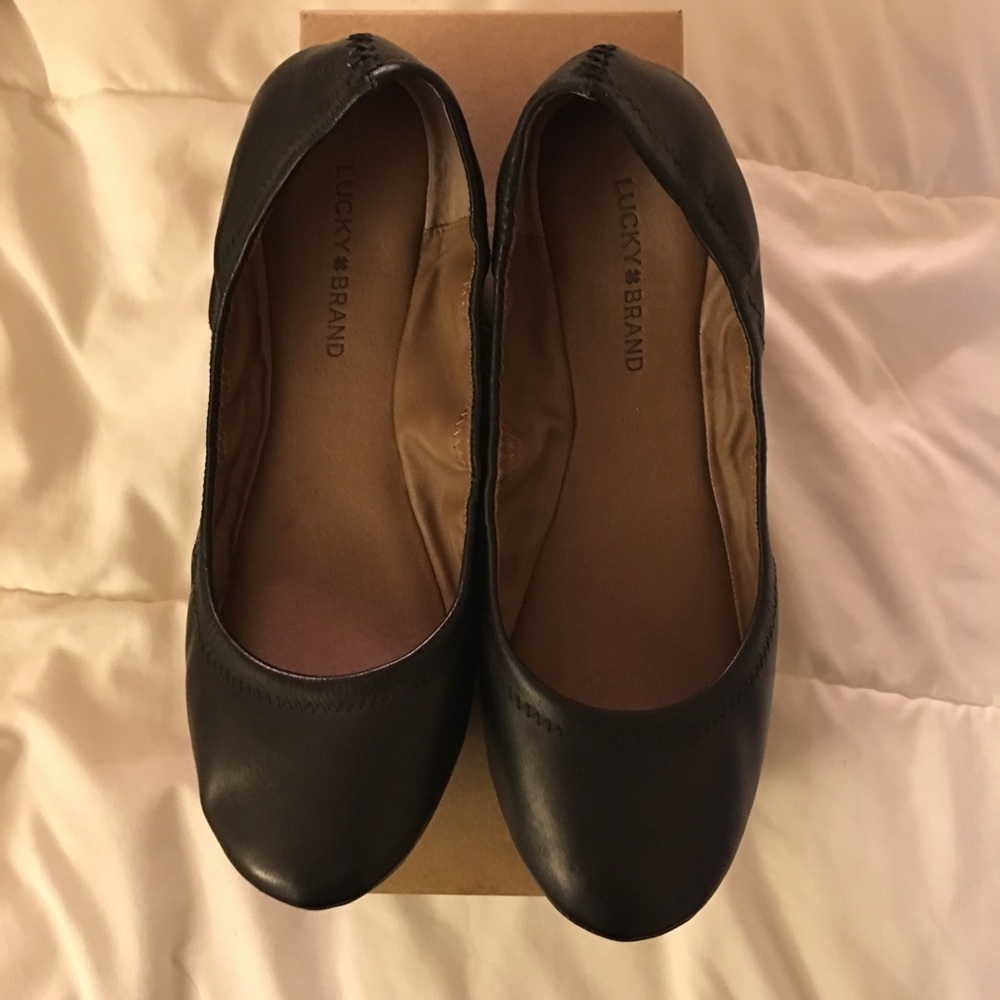 Lucky Brand Emmie Leather Flats