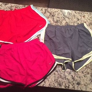 XL LOT Nike dry-fit running shorts
