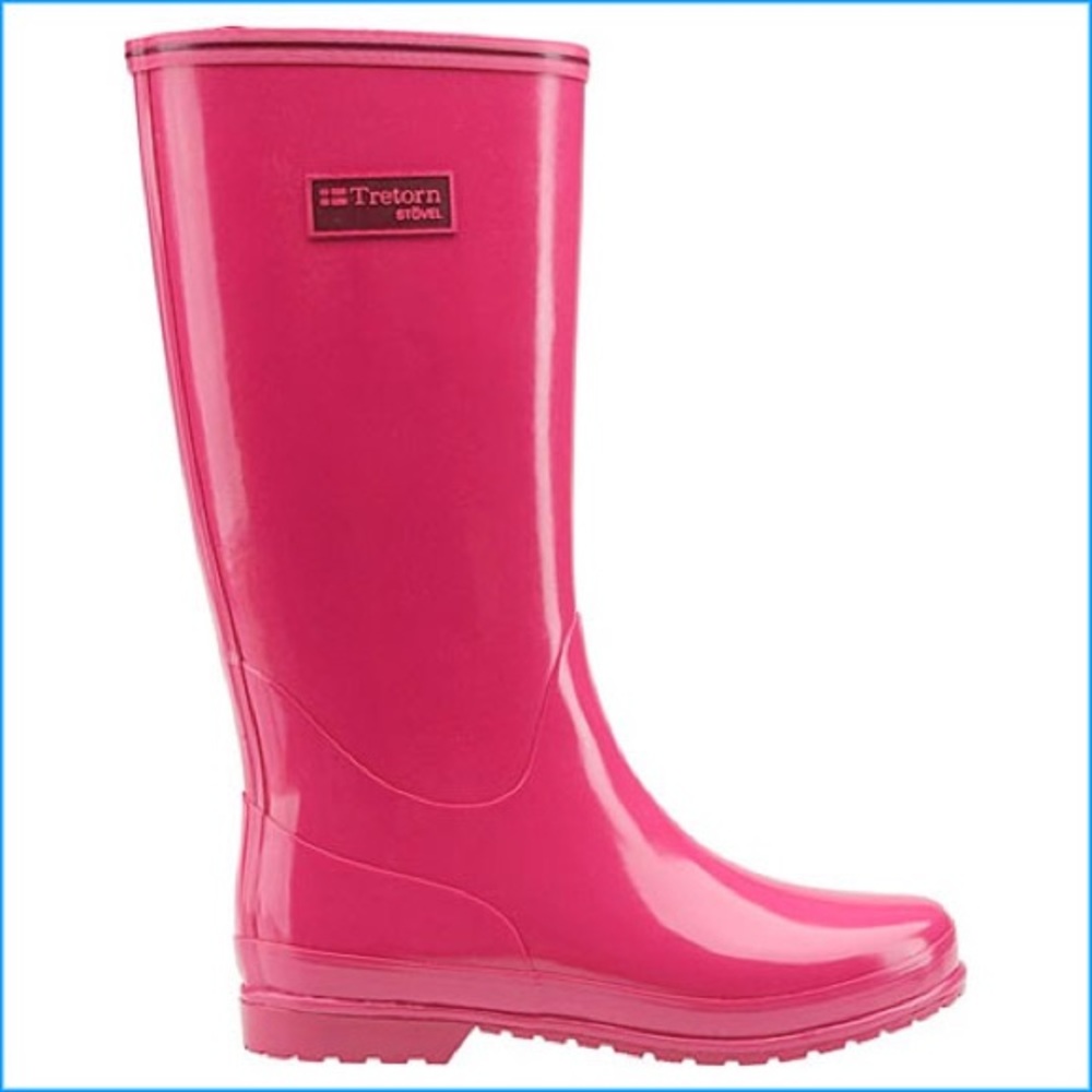 Tretorn Magenta Rainboots