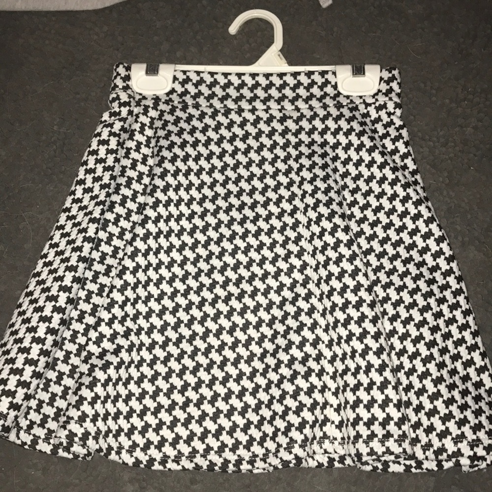 High waisted skater skirt