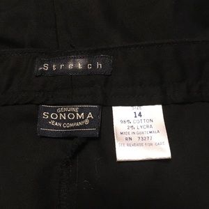 Black Sonoma Stretch Pants