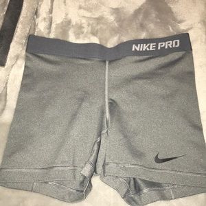 Grey Nike Pros