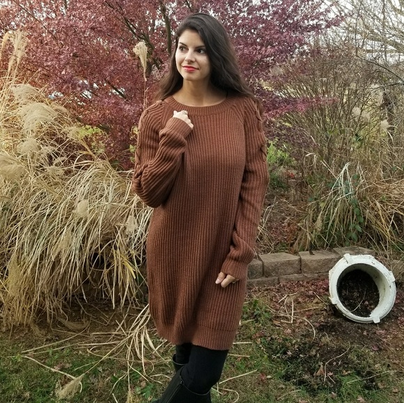 ▫️LAST 1▫️Fall In Love Sweaterdress - Picture 2 of 6