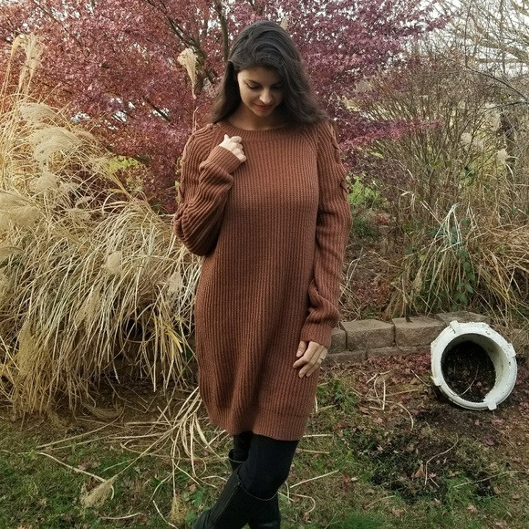 ▫️LAST 1▫️Fall In Love Sweaterdress - Picture 3 of 6