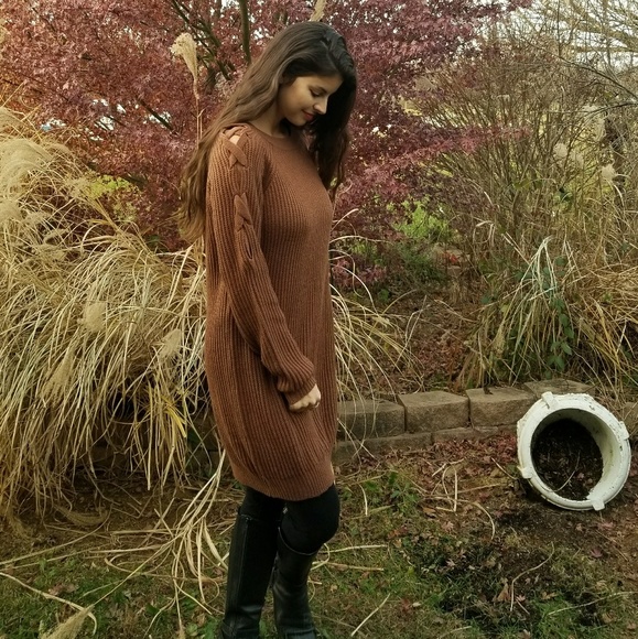 ▫️LAST 1▫️Fall In Love Sweaterdress - Picture 4 of 6