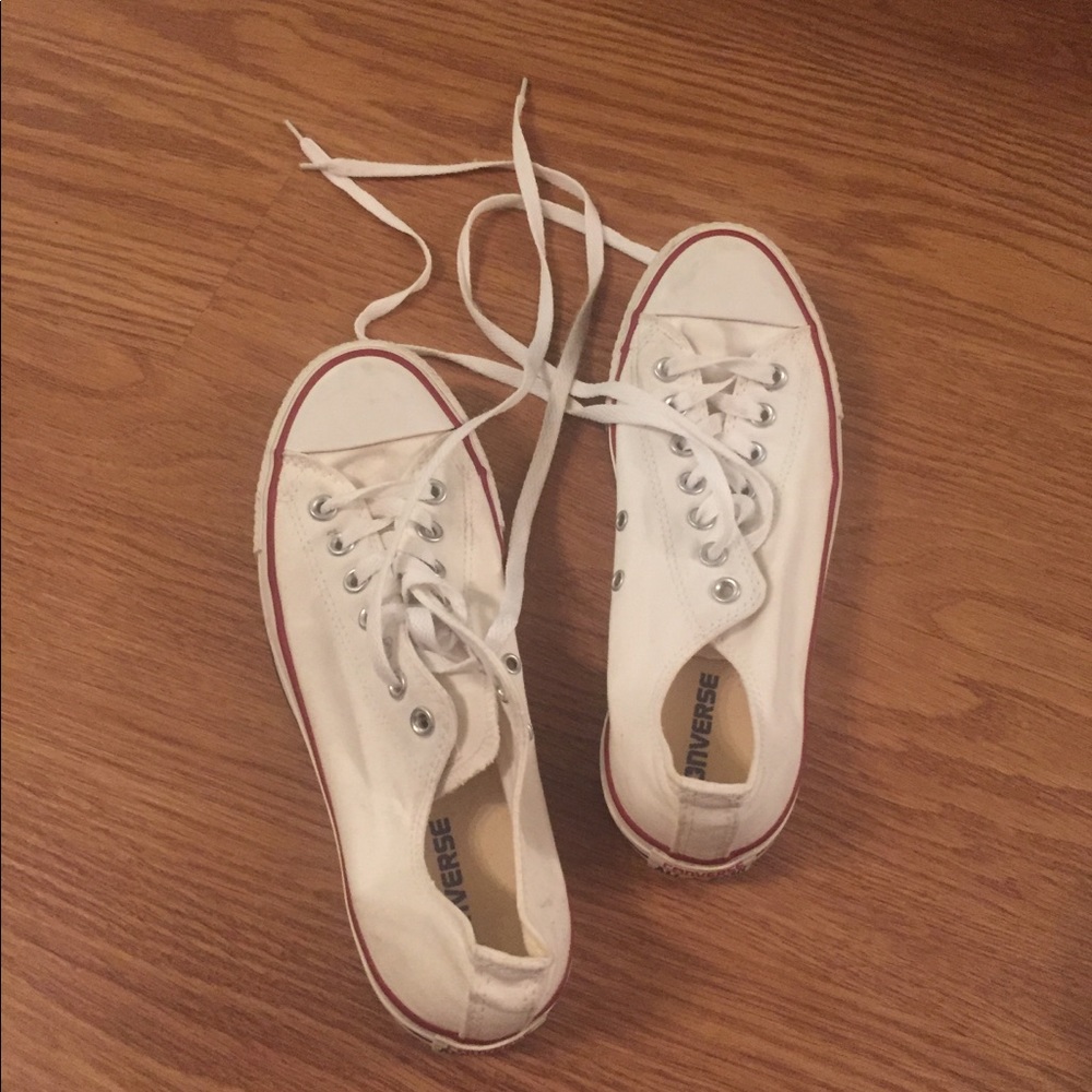 White Converse All Star Sneakers