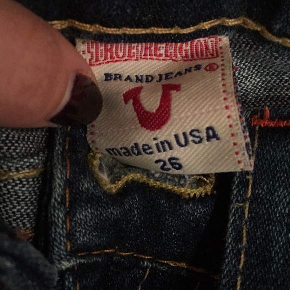 True Religion Flare Jeans size 26 - Picture 4 of 4