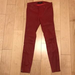 J.Brand Leather Jean