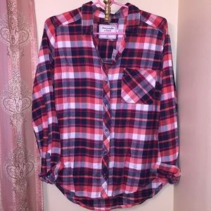 NEW ABERCROMBIE & FITCH PLAID SHIRT