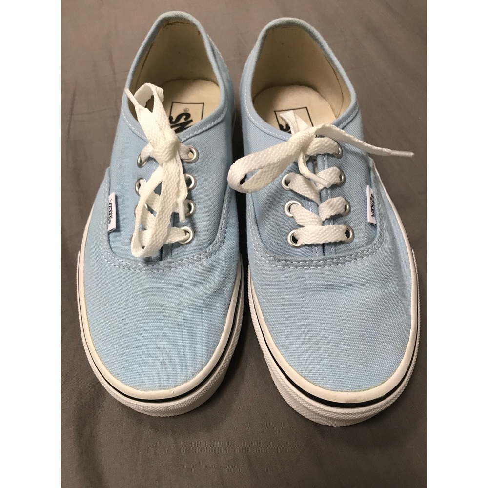 Baby blue vans