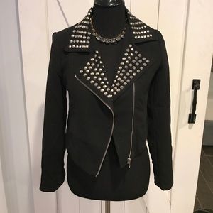 Black Studded Jacket