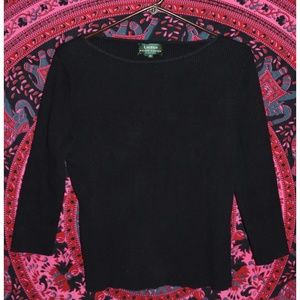 Ralph Lauren Black Long Sleeve Shirt