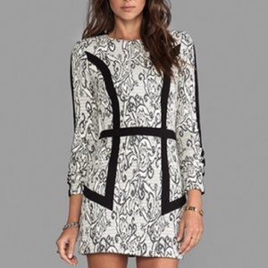 • “Parker” Blanche Sheath Mini Dress •