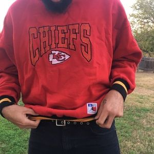 vintage chiefs sweater