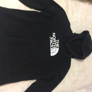 The North Face sweatshirt