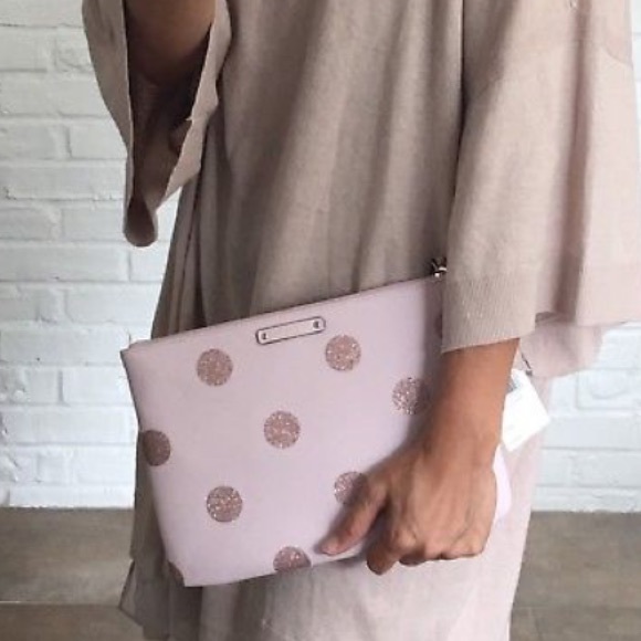 Kate Spade Gia haven lane polka dot pouch - Picture 3 of 5