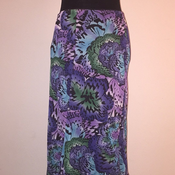 Jupe Longue Dressbarn - Taille 6 - Marron - Coton - Neuf Sans étiquettes