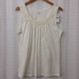 New with tags, Loft cotton tank
