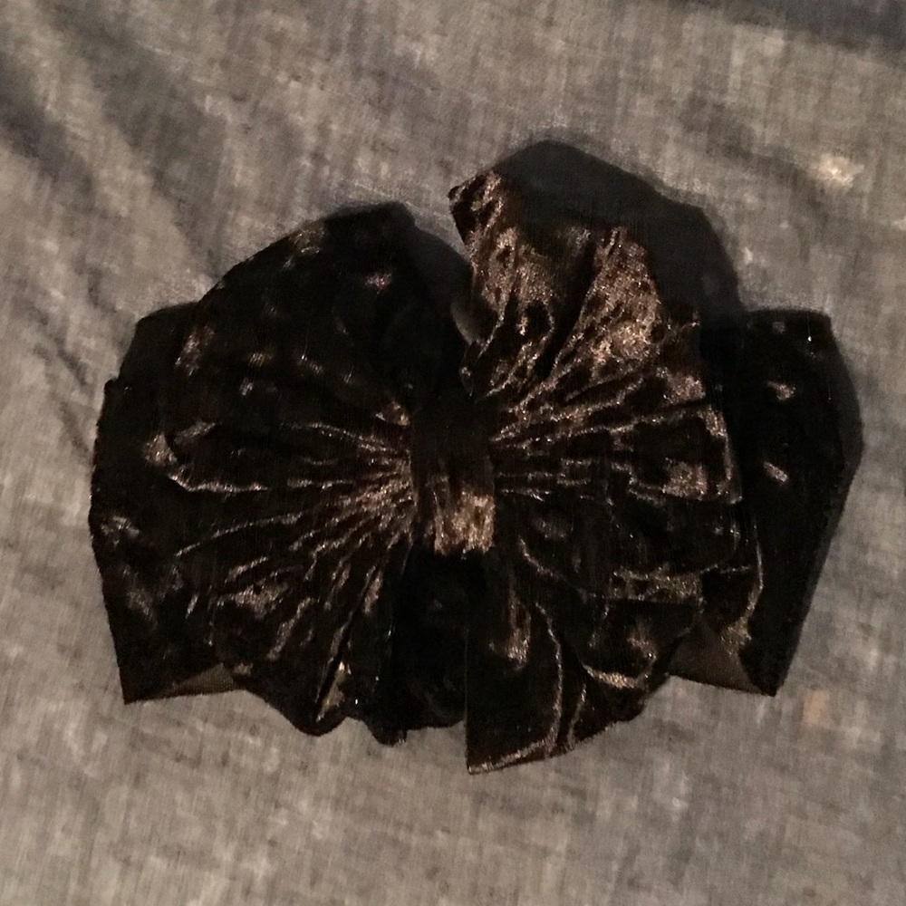 Velvet baby girl headband