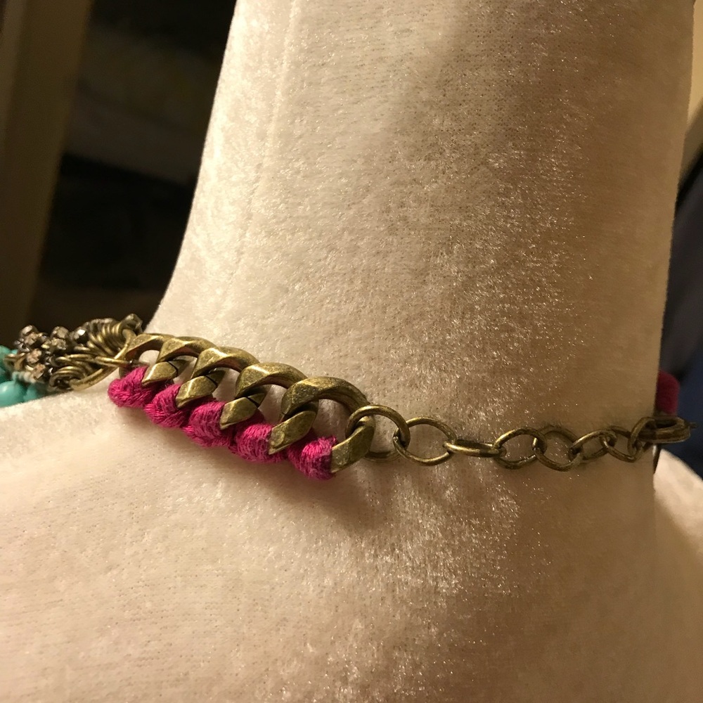 Stella & Dot Braided Mixed Media Necklace - Picture 5 of 6