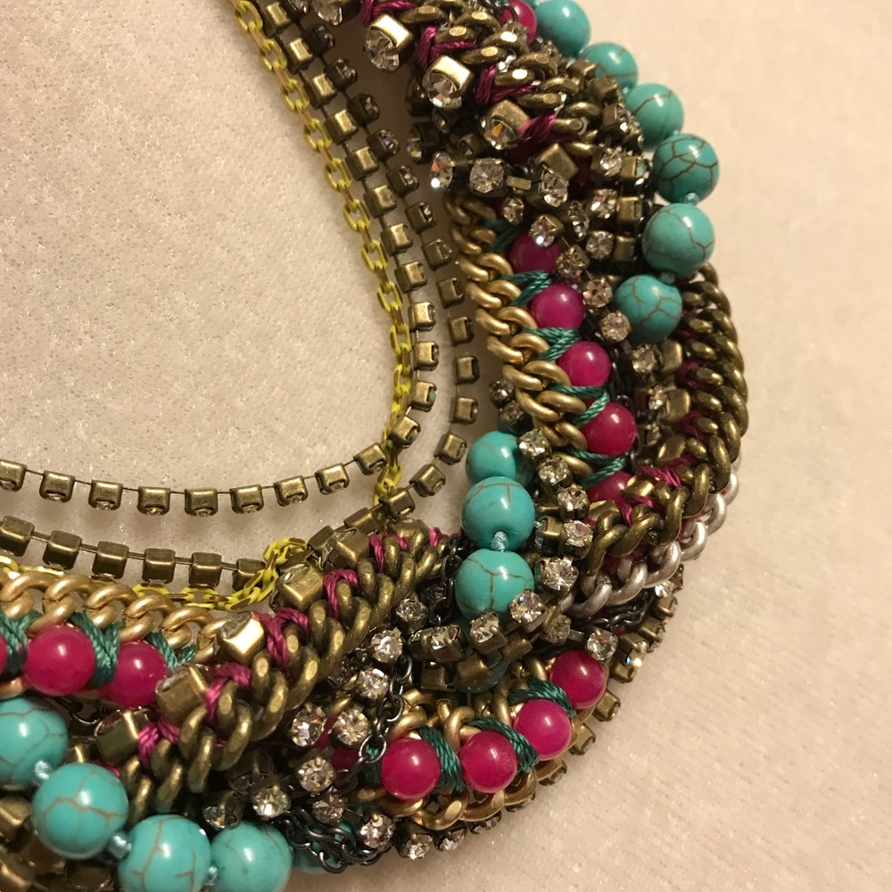 Stella & Dot Braided Mixed Media Necklace - Picture 6 of 6