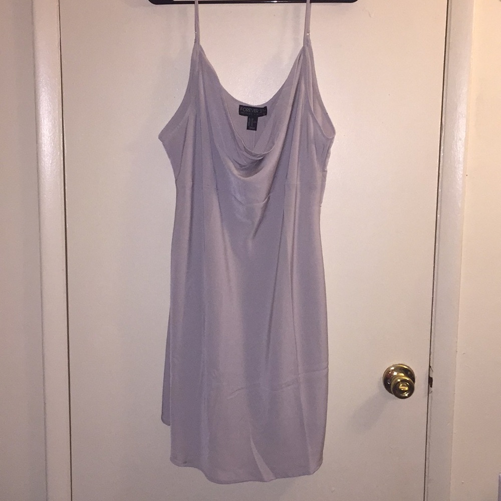 Forever 21 Plus Size Cowl-Neck Slip Dress
