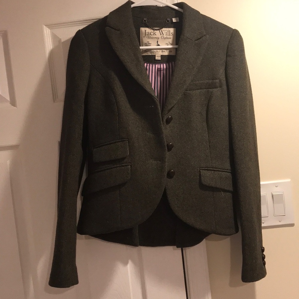 Jack Wills Herringbone Blazer