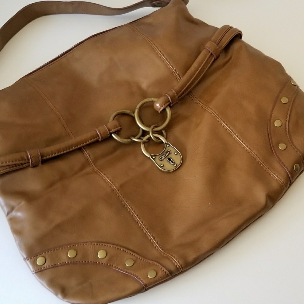 XOXO Tan Handbag