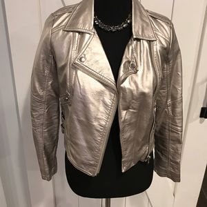 Faux Leather Jacket