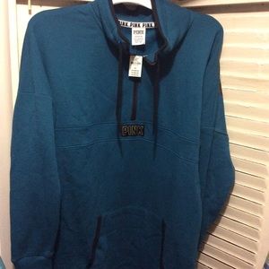 3/4 Quart ZIP Sweatshirt Pink Victoria’s Secret