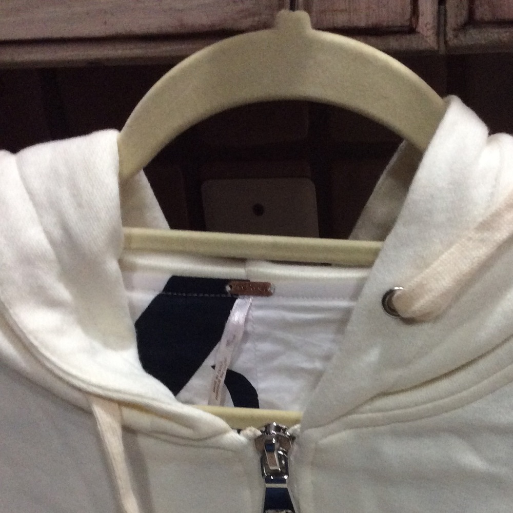 Free People thick Cotton Knit Hooded Jacket XS/S - Picture 7 of 7