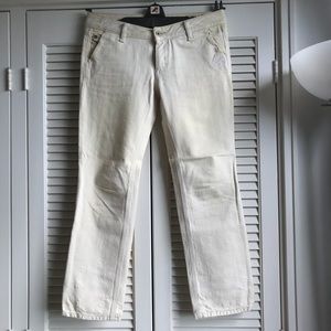 Diesel white jeans