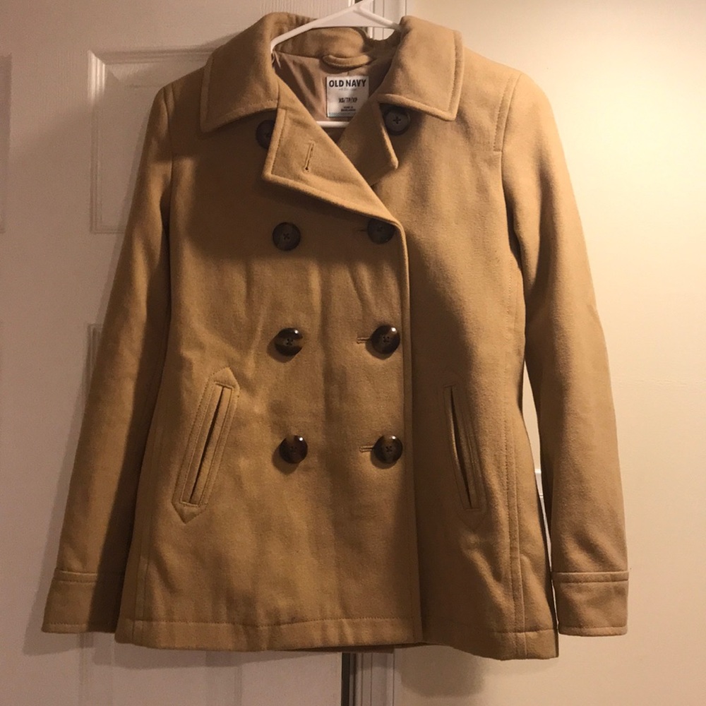 Camel Peacoat
