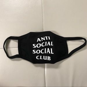 Anti Social Social Club Mask BLACK